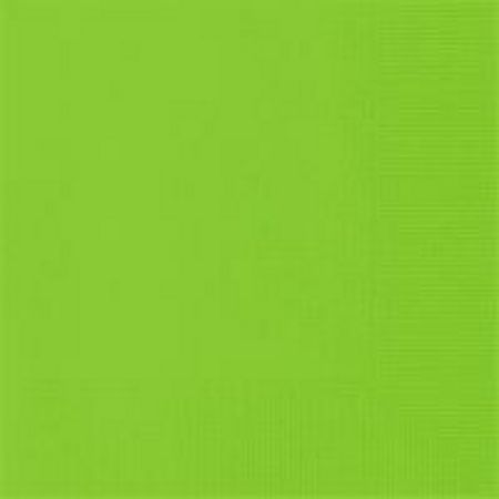(image for) Green - Lime Luncheon Napkins (50) - Click Image to Close